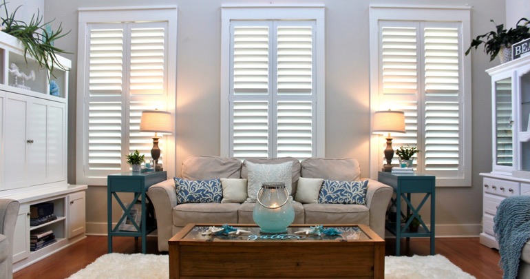 Kingsport lounge interior shutters